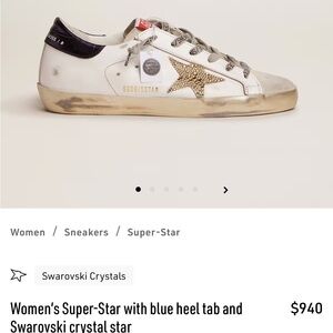 Golden Goose Swarovski sneakers